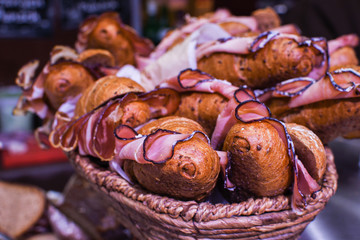 Fresh Food Buffet Brunch Catering Dining Eating Party Sharing Concept