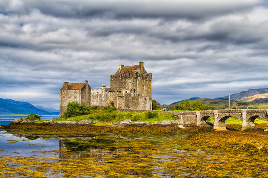 Eilean Donan Castle, Loch Duid, Highlands, Scotland, United Kingdom