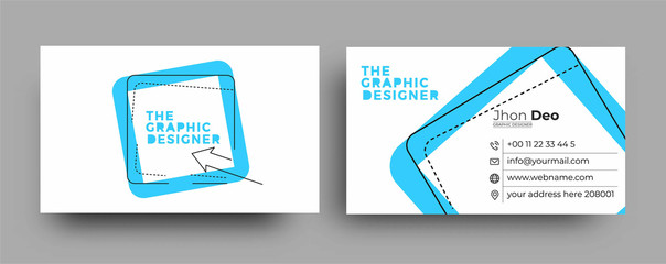 Modern Business Card - Creative and Clean Business Card Template.