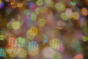 abstract glitter bokeh background