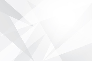 Abstract geometric white and gray color background.  Vector, illustration.