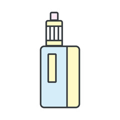 Vaping icon vector design templates
