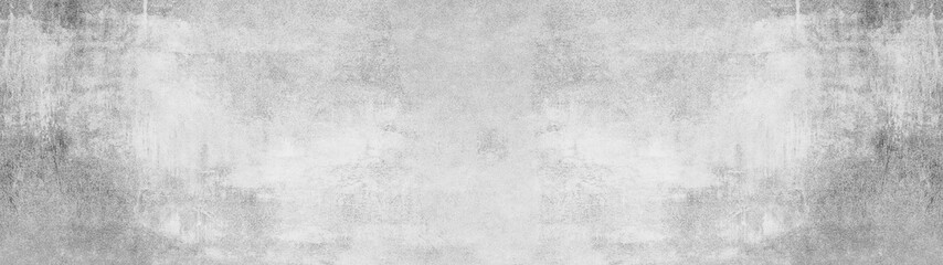 White gray concrete stone cement wall banner background panorama long 