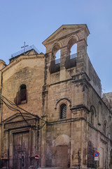 Fototapeta na wymiar The church of Sant'Agata (Chiesa di Sant'Agata alla Guilla, XII century) is a church in Palermo, located in the area of the Capo district called 