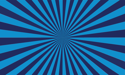 Father day, Blue sunburst background