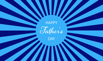 Fathers day blue background 