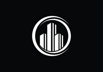 Real estate logo, House logo, Home logo sign symbol