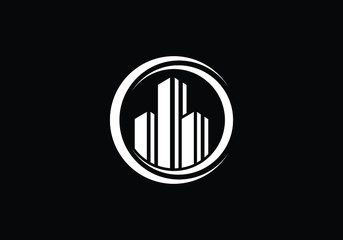 Real estate logo, House logo, Home logo sign symbol