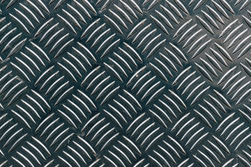 Plaque de métal avec un motif grain de riz industriel - Arrière plan texture métallique