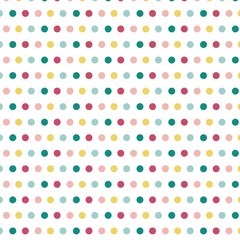 seamless pattern with colorful dots