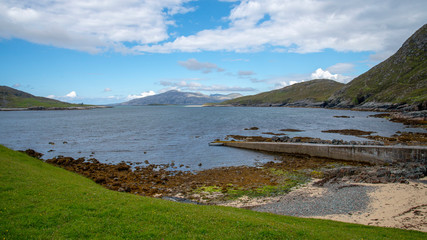 Slipway and view from Port a Tuith, Harris, Outer Hebrides