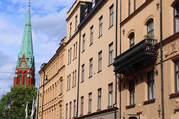 Obraz premium Norrmalm street view, Stockholm