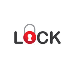 Lock Logo Icon Design Abstract