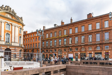Place du Capitole in Toulouse, France