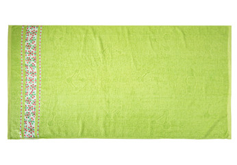 green kitchen towel