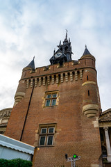 Place du Capitole on christmas in Toulouse, France