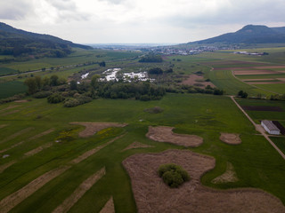 Fototapeta premium Egelsee bei Rietheim-Weilheim Kreis Tuttlingen