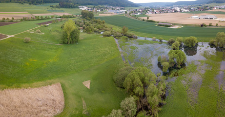 Obraz premium Egelsee bei Rietheim-Weilheim Kreis Tuttlingen