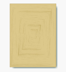 old wooden board with clipping path