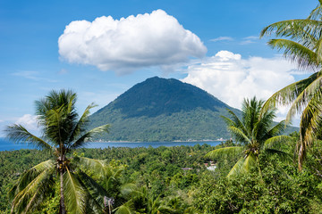 Fototapeta na wymiar Bunaken Island Sulawesi ManadoIndonesia