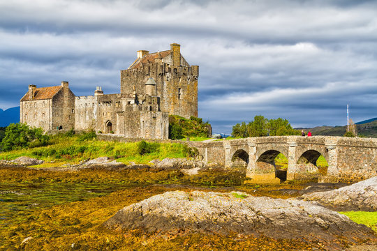 Eilean Donan Castle, Loch Duid, Highlands, Scotland, United Kingdom