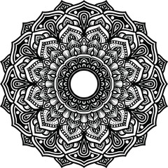 circular pattern mandala art