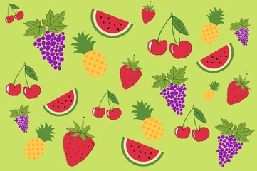 seamless friuts pattern