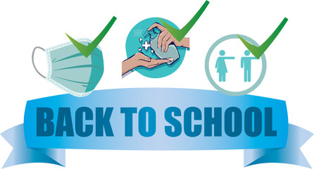 Back to school after the corona virus pandemic lock down