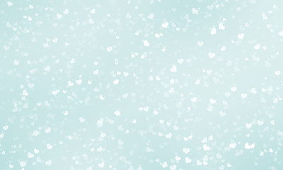 blue background with hearts Valentine's Day, Birthday, Wedding, Christmas