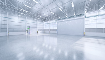 3d rendering hangar
