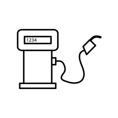 Gas Station Icon Design Vector Template