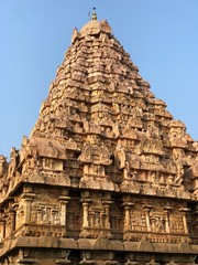 Fototapeta premium Brihadeeswarar temple in Gangaikonda Cholapuram, Tamil nadu, India