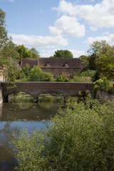 Fototapeta na wymiar Views of Abingdon on Thames in Oxfordshire, UK
