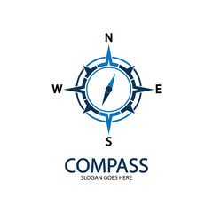 Creative Compass Concept Logo Design Template