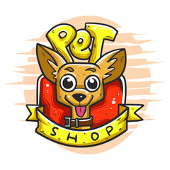 Pet shop badge