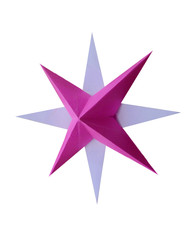 An origami wishing star