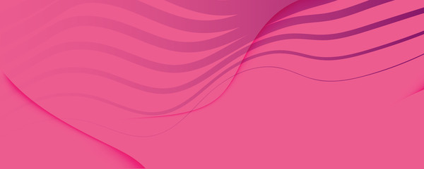 Fototapeta na wymiar Color Flow Wave. Pink Dynamic Wallpaper. 3d Fluid 