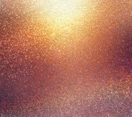 Fototapeta na wymiar Golden glitter blur textured background. Holographic glitz. Luxury holiday illustration.