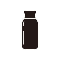 Milk Bottle icon vector design template