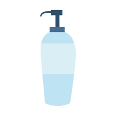 Isolated soap dispenser flat style icon vector design