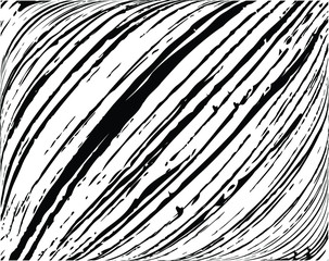 Obraz premium Line art optical art. Psychedelic background. Monochrome background. Optical illusion style. Black dark background. Modern pattern. Abstract graphic texture. Graphic ornament. Vector template