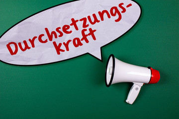 Durchsetzungskraft