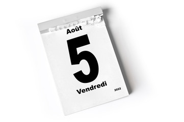  5  Août 2022