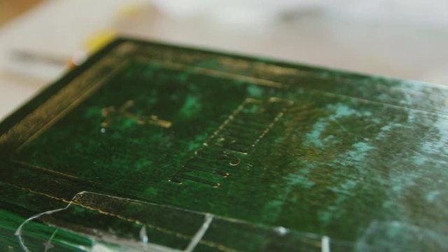 green holy book with prayers. Gold Cross Book Cover