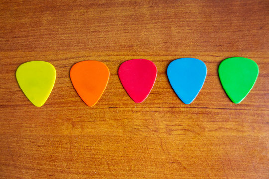 pick for guitar and  bass