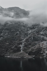 Fiordos noruegos, geriganger, noruega