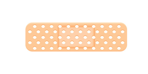 adhesive plaster isolated on white, adhesive plaster wound heal for icon, adhesive bandage elastic medical plaster, stick tape elastic for cure first aid, clip art plaster adhesive wound