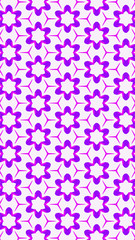 Ornate geometric pattern and abstract colored background