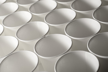 Disposable paper cups