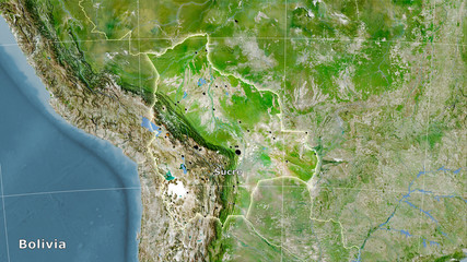 Bolivia, satellite A - composition